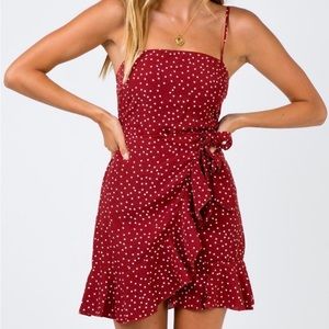 NWT Princess Polly Polka Dots Wrap Dress